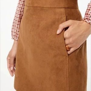 J Crew Women’s Suede Mini Skirt